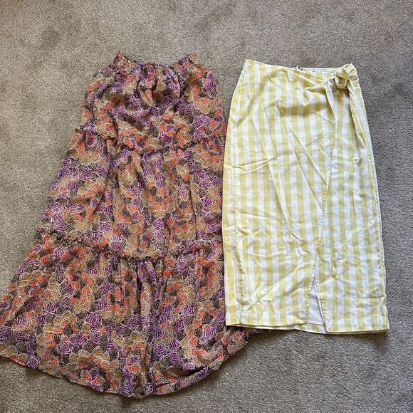 Set 2 Women Maxi & Midi Skirts - Picture 1 of 3